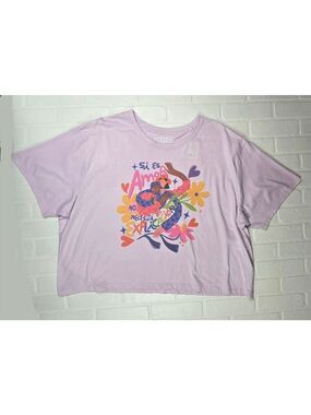JZD x Target Pride Month Lilac Cropped T-shirt 4X
